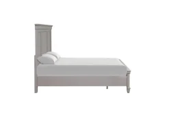 Jamestown Panel Bed In Gray, Queen