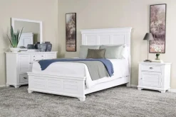 Jamestown Panel Bed In Gray, Queen