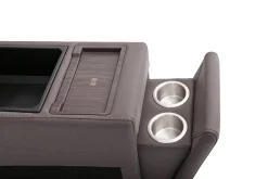 Jaxon 2 Power Console Loveseat In Mushroom