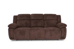 Jayne Reclining Sofa W/ Drop Down Table In Charcoal