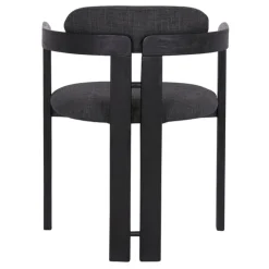 Jazmin Side Chair In Charcoal, Set Of 2