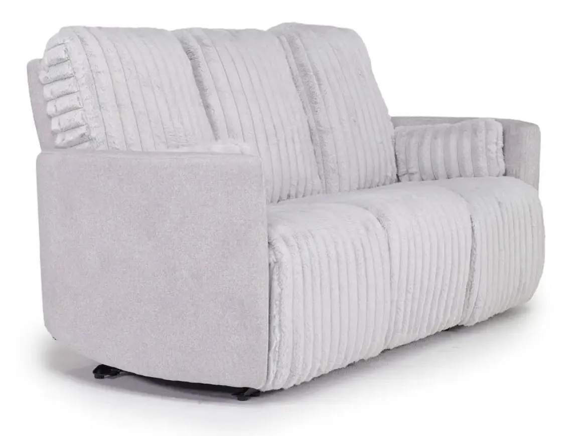 Jessica 2 Power Sofa In Presley Fog/Charlotte Mist