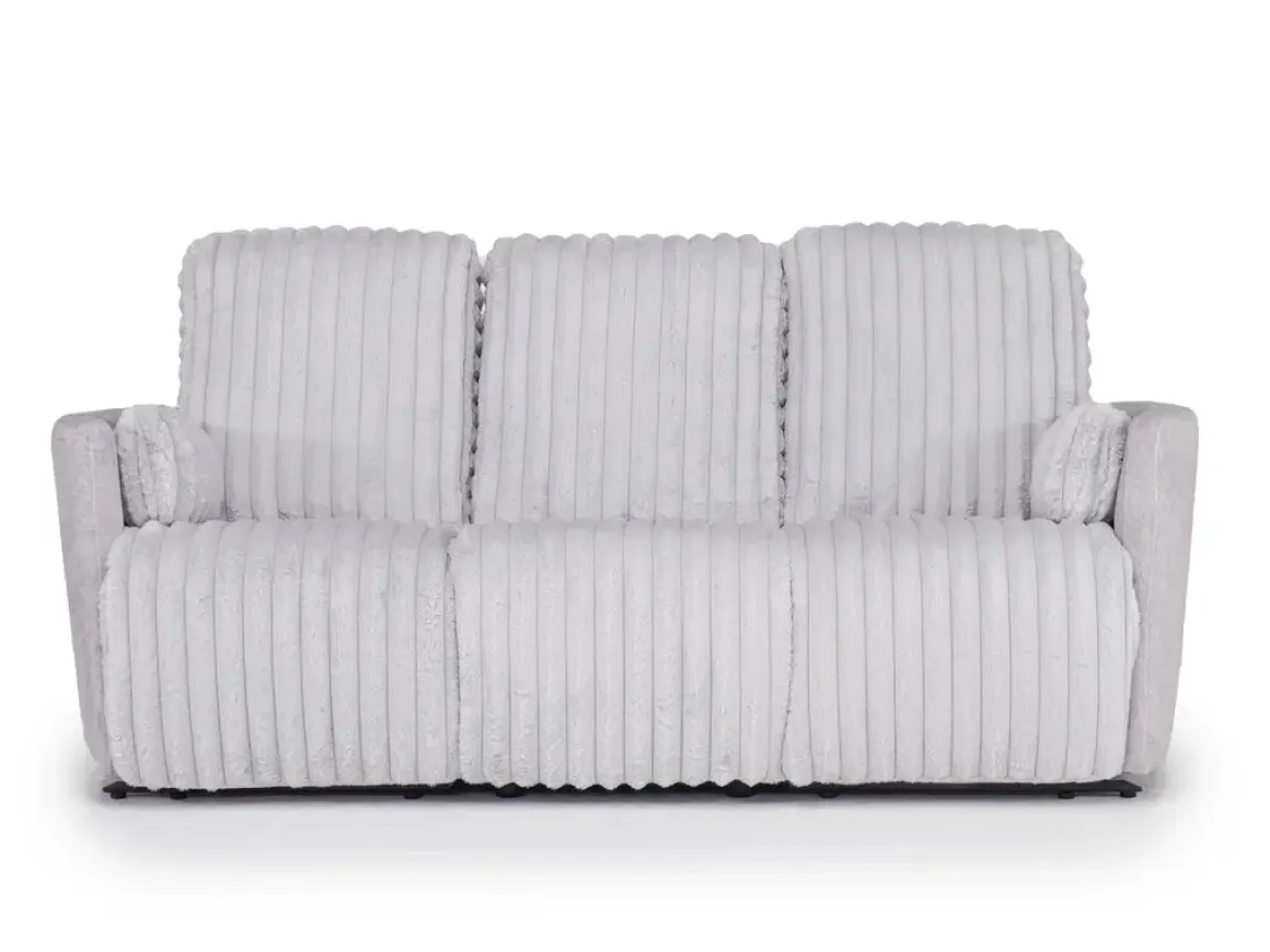 Jessica 2 Power Sofa In Presley Fog/Charlotte Mist