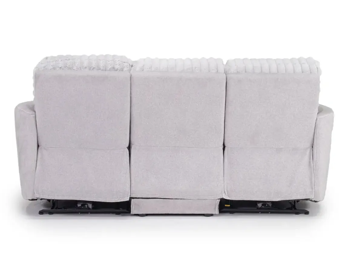 Jessica 2 Power Sofa In Presley Fog/Charlotte Mist