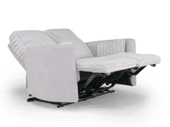 Jessica Reclining Loveseat In Presley Fog/Charlotte Mist