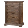 Jolie Vue Chest In Brushed Walnut