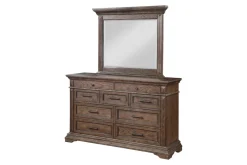 Jolie Vue Dresser In Brushed Walnut