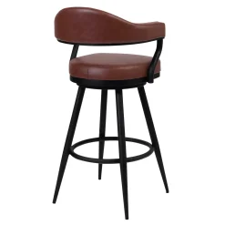 Justin Barstool In Vintage Coffee Brown, 30 Inch