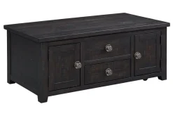 Kahlil Lift Top Coffee Table In Espresso