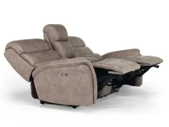 Kamari 2 Power Console Loveseat In Gray