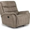 Kamari Gliding Recliner In Gray
