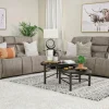 Kamari Reclining Sofa & Console Loveseat In Gray