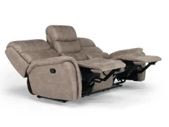 Kamari Reclining Sofa & Console Loveseat In Gray