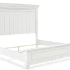 Kanwyn Panel Bed In White Wash, Queen