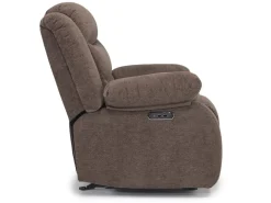 Kelsey Power Gliding Recliner In Light Brown