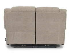 Kelsey Power Loveseat In Light Brown