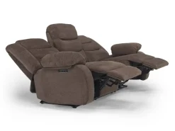 Kelsey Power Sofa In Brown