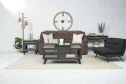 Kelsey Queen Sleeper Sofa In Brown