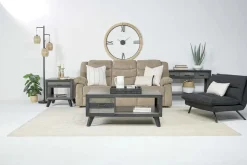 Kelsey Queen Sleeper Sofa In Brown