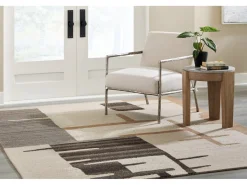 Kencher Rug In Beige/Brown, 8’ X 10’