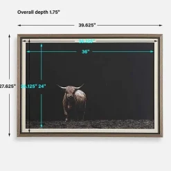 King Of The Hill Wall Art In Brown