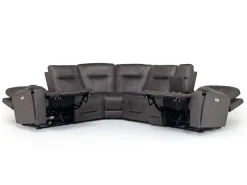 Kingston 6 Piece 3 Power Sectional In Canyon Ocean