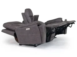 Kingston 3 Power Theater Console Loveseat W/ Immersive Sound In Canyon Ocean