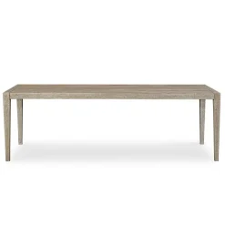Kirkham Outdoor Dining Table In Brown