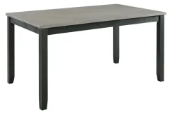 Kona Dining Table & 4 Chairs In Brown