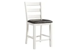 Kona Square Counter Height Dining Table & 4 Stools In Gray