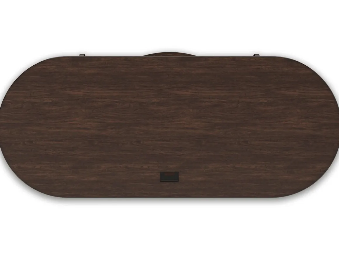 Korestone Office Desk In Warm Brown