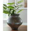 Laddlow Vase In Antique Brown
