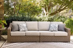 Laguna Heights Outdoor 2 Piece Sectional In Beige