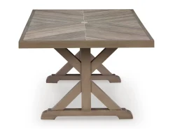 Laguna Heights Outdoor Dining Table In Beige