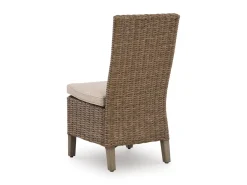 Laguna Heights Outdoor Side Chair In Beige, Set Of 2
