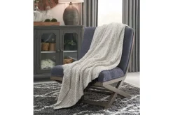 Leonita Throw Blanket In Black & White