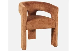 Leslie Side Chair In Rust