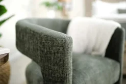 Leslie Side Chair In Rust