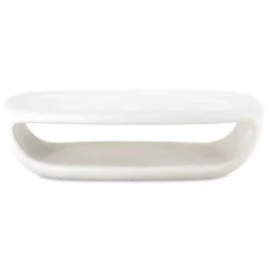 Leyton Outdoor Coffee Table In White