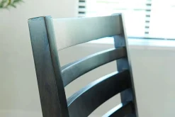 Lincoln Square Counter Height Dining Table & 6 Stools In Dark Espresso