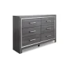 Lodanna Dresser In Gray