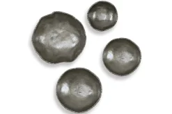 Luckycoin Wall Art In Nickel, Set Of 4