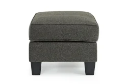 Lucy Ottoman In Splash Linen