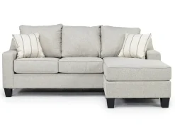 Lucy Reversible Sofa Chaise In Splash Charcoal