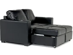 Luigi Full Sleeper Loveseat In Gray