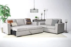 Luigi Queen Sleeper Sofa In Gray