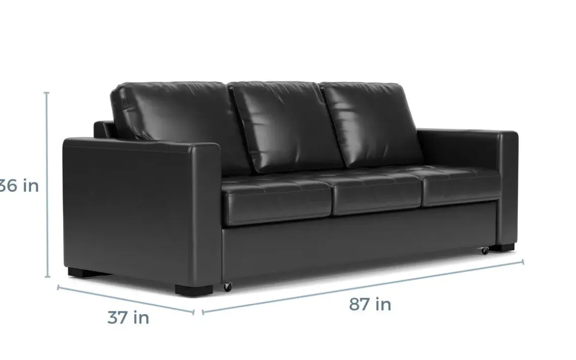 Luigi Queen Sleeper Sofa In Gray