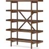 Lyncott Bookcase In Brown