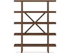 Lyncott Bookcase In Brown