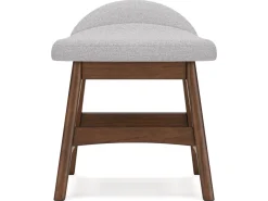 Lyncott Desk Chair In Brown/Light Gray